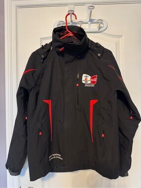 Rare Vancouver 2010 Olympics Coca-Cola Technical Shell Jacket Men’s S